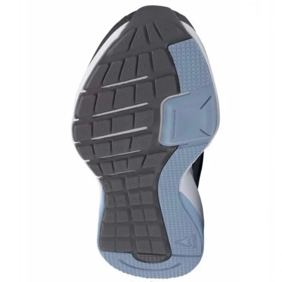 Grey & Blue Reebok Running Shoe, 8.5 - Picture 5 of 12
